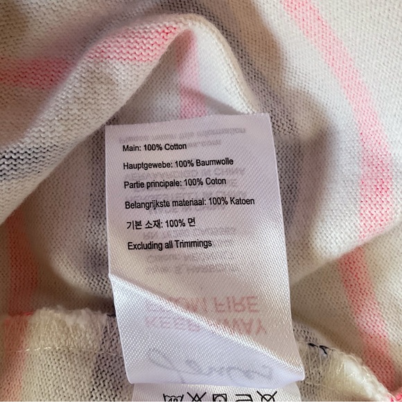 Joules Harbour Boat Neck Striped Breton Top in Neon Multi - Picture 10 of 11